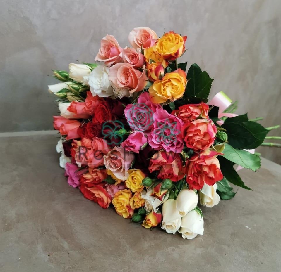 Букет цветов из: Розы в Троицкое