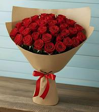 Букет Красные розы Милано в Троицкое