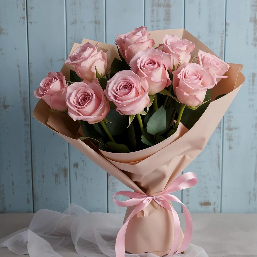 Букет цветов из: Розы в Троицкое