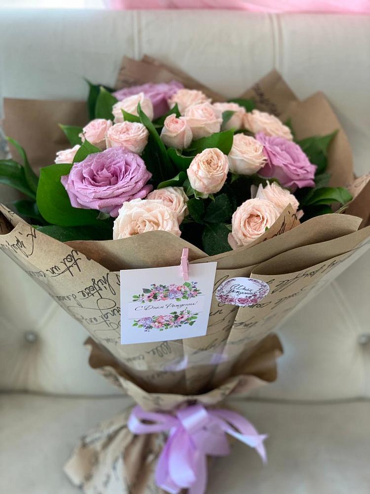 Букет цветов из: Розы в Троицкое