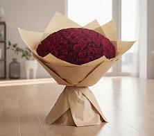 Букет 101 Красная роза в Троицкое
