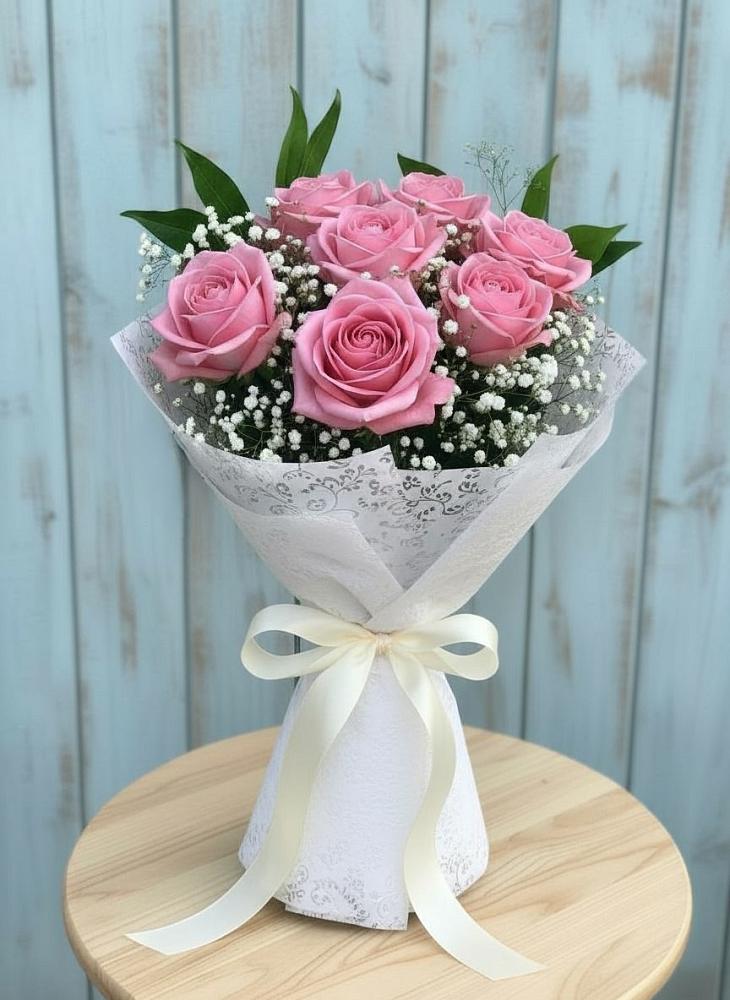 Букет цветов из: Розы в Троицкое