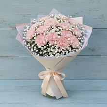 Букет цветов из:  Гвоздики в Троицкое