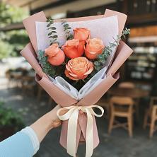 Букет цветов из:  Розы в Троицкое