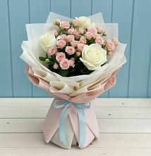Букет цветов из:  Розы в Троицкое