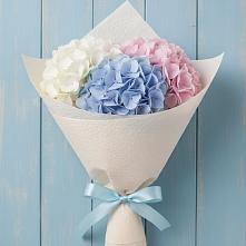 Букет цветов из:  Гортензия в Троицкое
