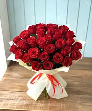 Букет 29 Красных роз в Троицкое