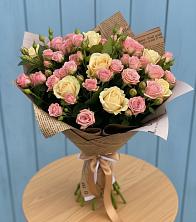 Букет цветов из:  Розы в Троицкое
