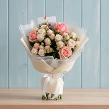 Букет цветов из:  Розы в Троицкое