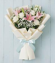 Букет цветов из:  Лилии в Троицкое