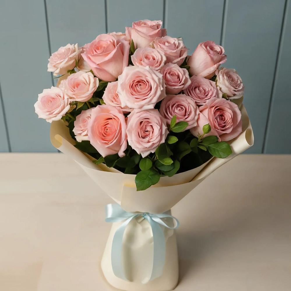 Букет Розовый шарм в Троицкое