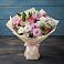 Букет цветов из: Хризантемы, Альстромерии и Розы в Троицкое